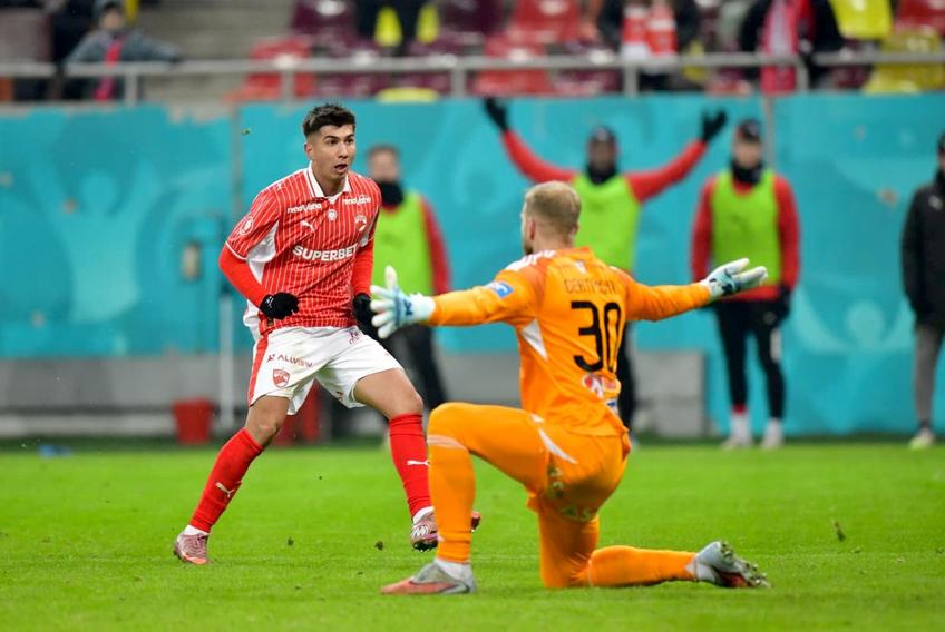 Alex Musi, în Dinamo - U Cluj // FOTO: Cristi Preda (GSP.ro)