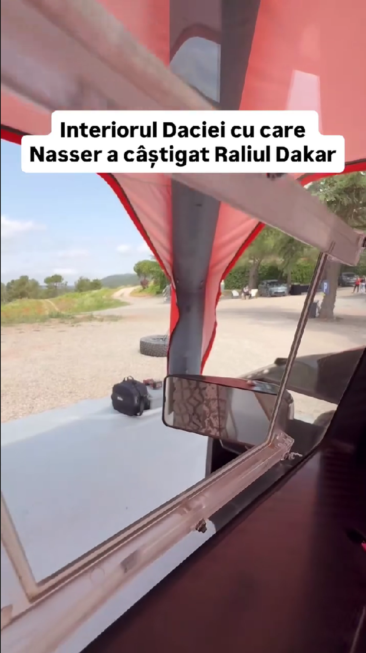 Cum arată interiorul Daciei care a scris istorie la Dakar