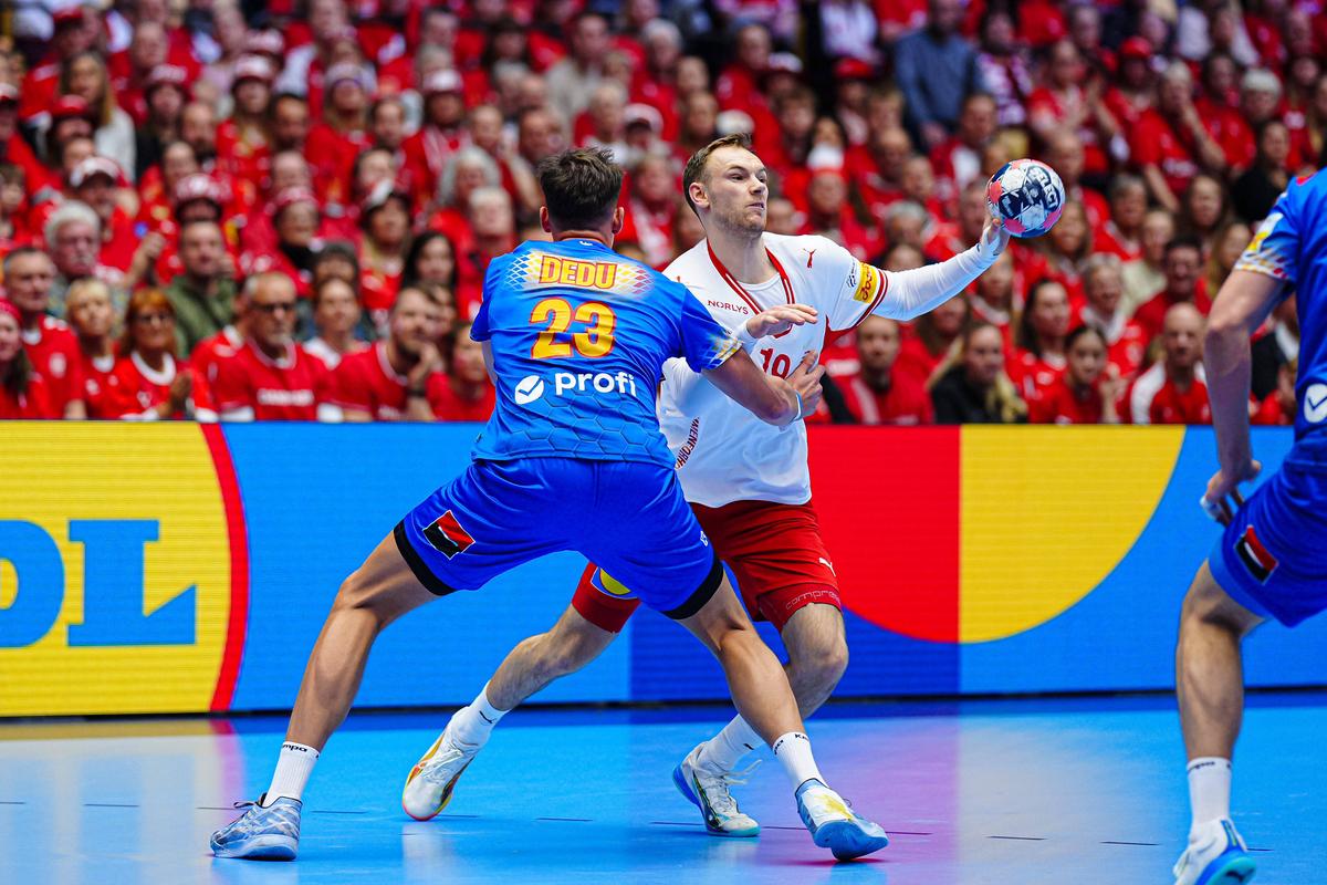 România - Danemarca, la Europeanul de handbal masculin // foto: Imago