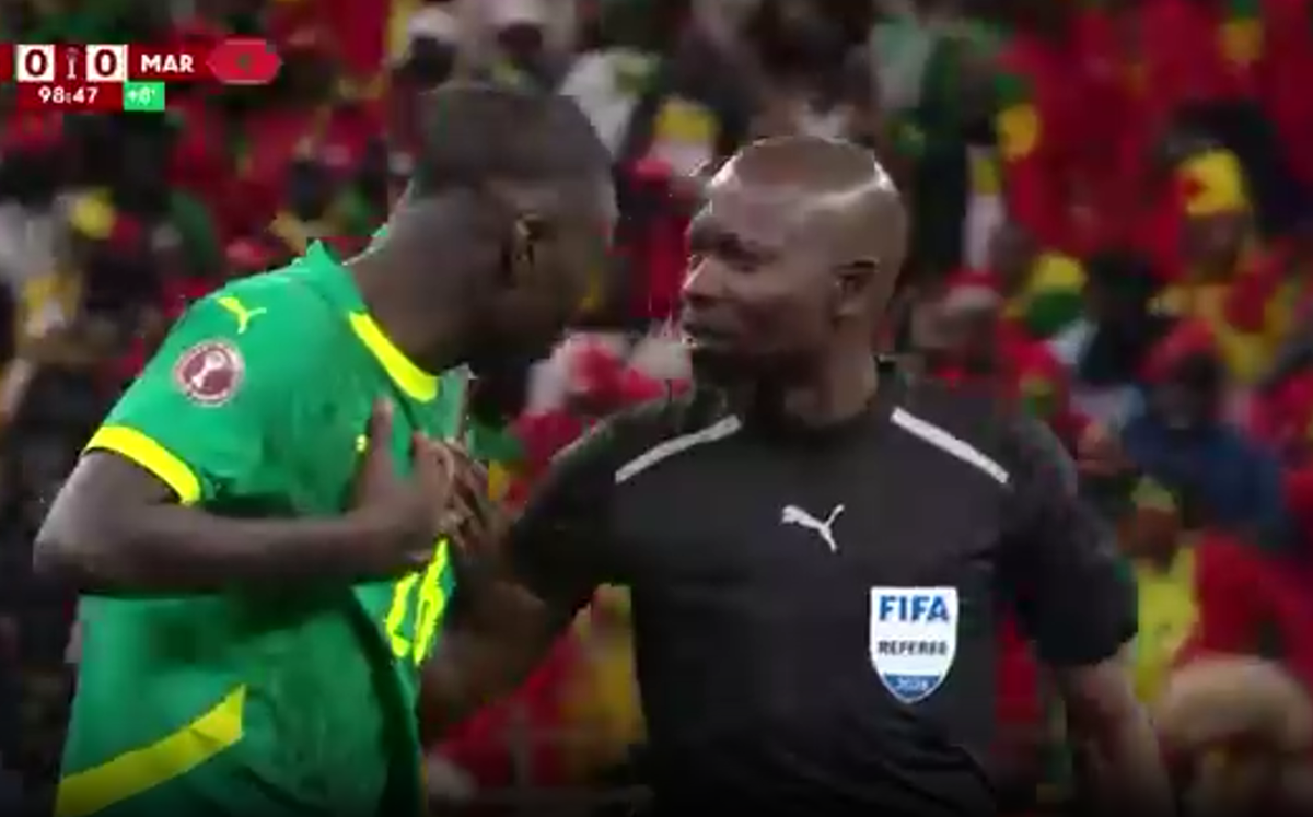 Penalty în Senegal - Maroc