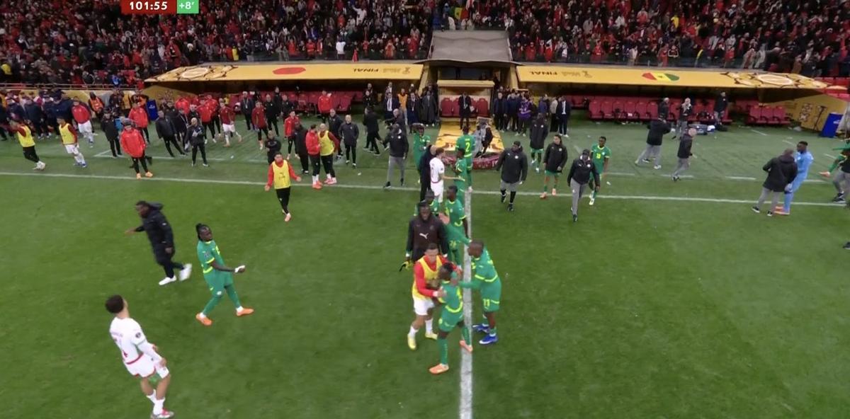 Penalty în Senegal - Maroc