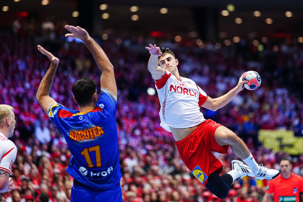 România - Danemarca, la Europeanul de handbal masculin // foto: Imago
