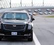 FOTO + VIDEO Donald Trump a dat o tură cu „The Beast” la NASCAR