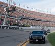FOTO + VIDEO Donald Trump a dat o tură cu „The Beast” la NASCAR
