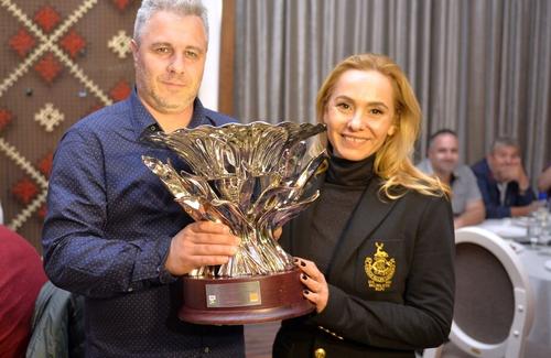 Marius Șumudică, alături de soția sa