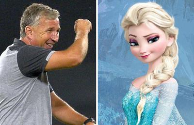 CFR CLUJ - SEVILLA // VIDEO Dan Petrescu, cel mai mare fan Elsa: „Frozen 2 mi-a plăcut foarte mult!” :D Interviu inedit: „Abia aștept să văd Las Fierbinți”
