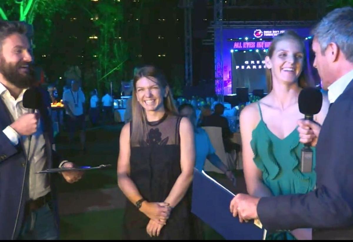 Simona Halep, petrecere Dubai