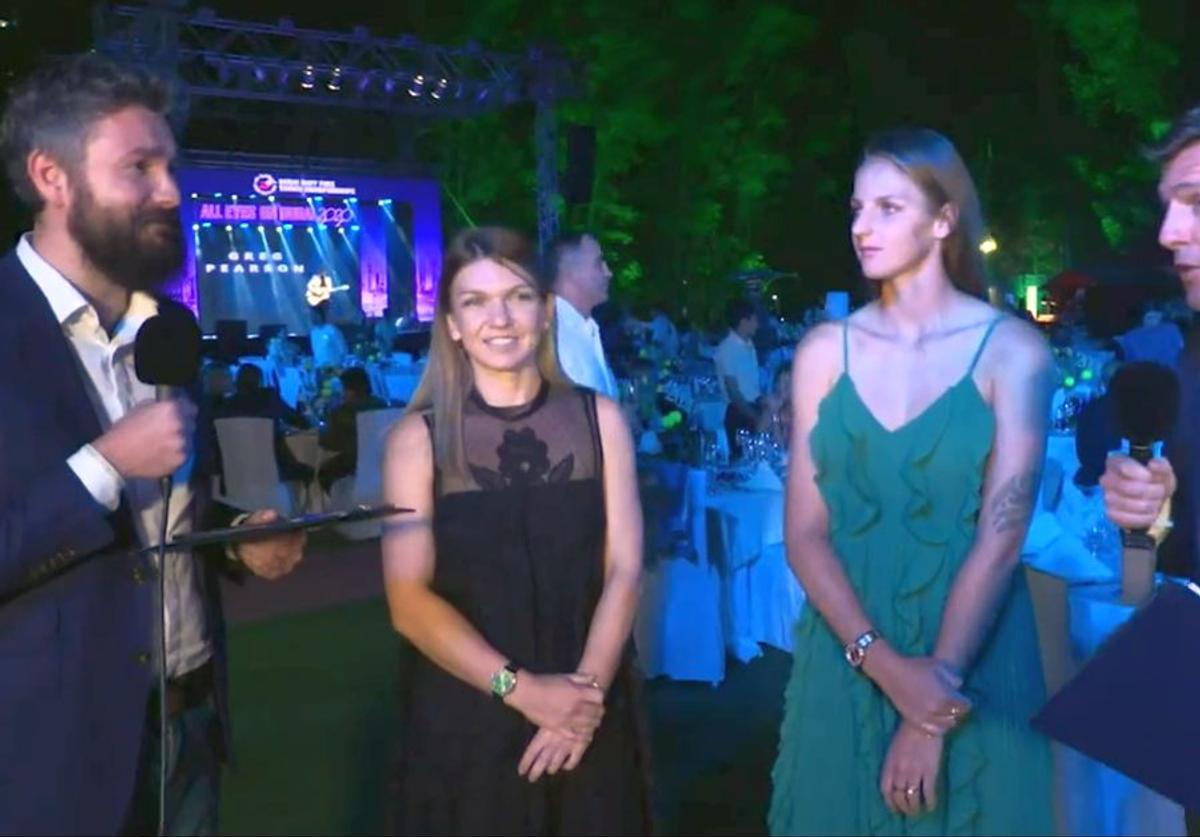 Simona Halep, petrecere Dubai