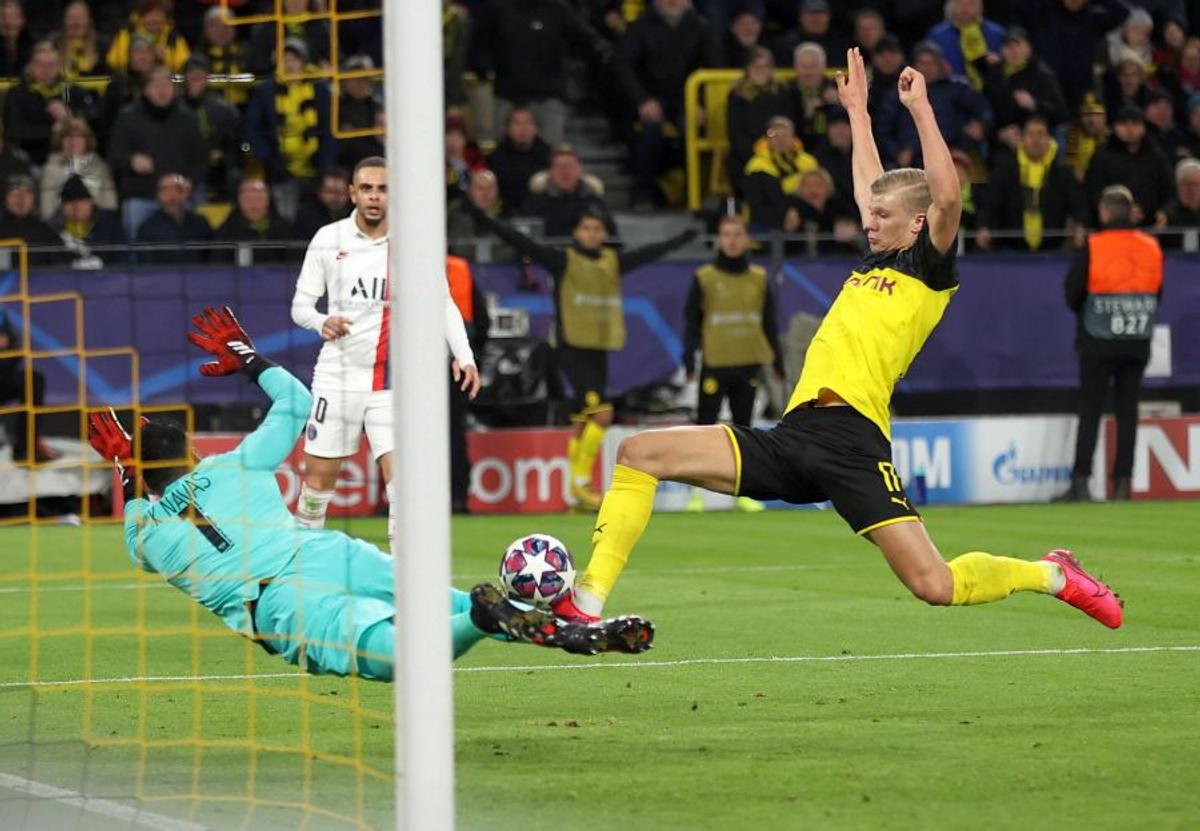 BORUSSIA - PSG // FOTO Haaland i-a uimit pe toți cu o cursă IREALĂ! Imaginile au devenit imediat virale: „Pare făcut în laborator”