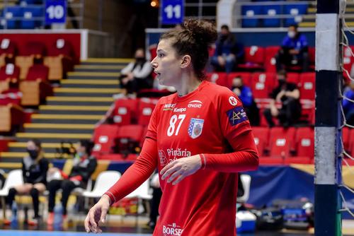 Jelena Grubisici a jucat în acest sezon numai în roșu! FOTO Raed Krishan