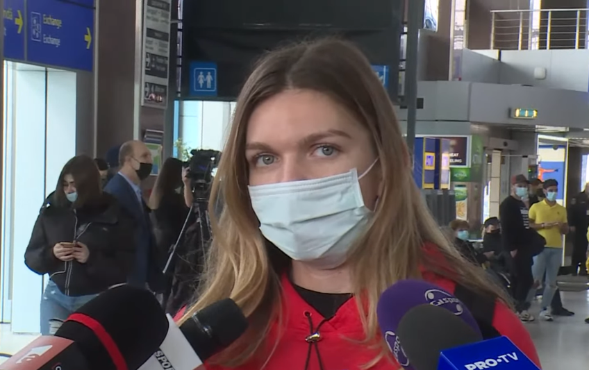 Simona Halep (29 de ani, 2 WTA) a revenit în țară după turneul de la Australian Open