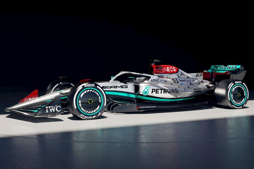Mercedes W13 // foto: Twitter @ MercedesAMGF1