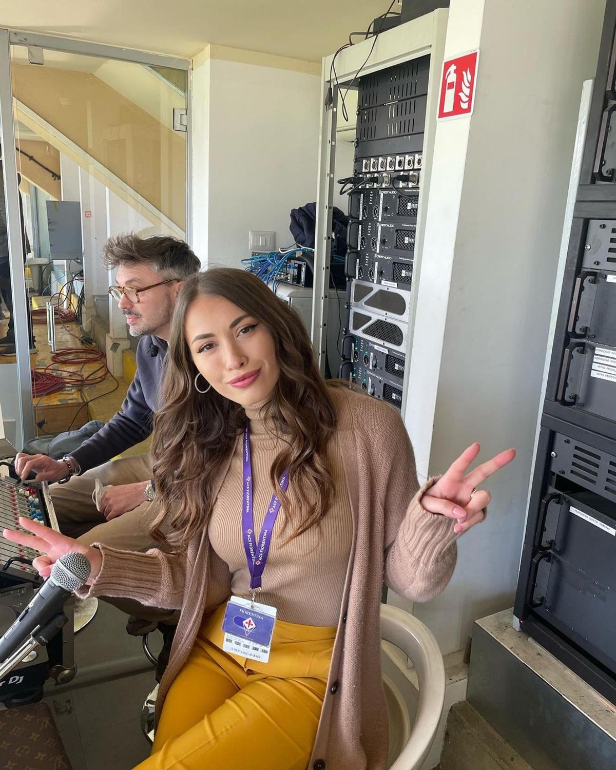 Rossella Petrillo, ofițerul media de la Fiorentina
