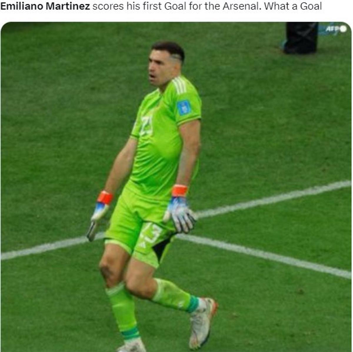 Emiliano Martinez, ținta glumelor după Aston Villa - Arsenal 2-4