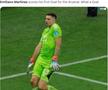 Emiliano Martinez a marcat primul gol pentru Arsenal. Ce gol