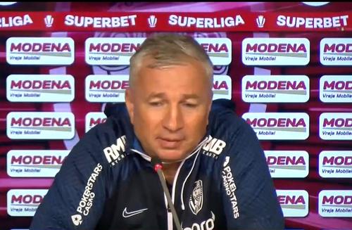 Dan Petrescu (55 de ani), antrenorul campioanei CFR Cluj, se plânge de modul în care a fost programat meciul cu FC Argeș.