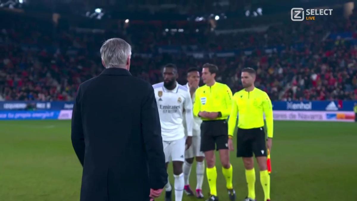 Carlo Ancelotti, furios la Osasuna - Real Madrid