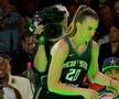 Sabrina Ionescu l-a înfruntat pe Steph Curry la All Star Game. Foto: NBA