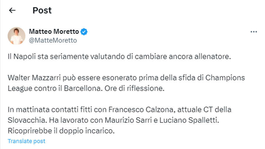 Haos înainte de Napoli – Barcelona » Vor să dea afară antrenorul și să aducă adversarul României de la Euro! Ar rămâne și la națională