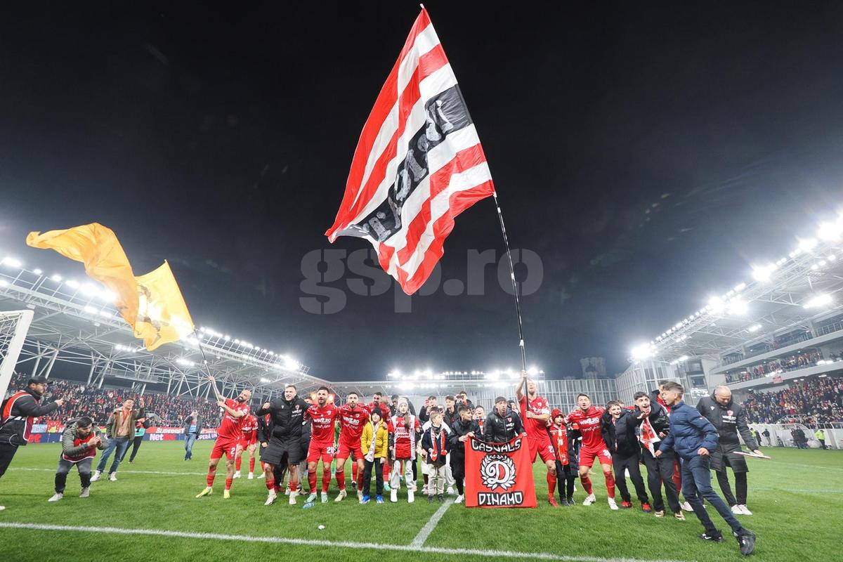 Inedit: ce s-a întâmplat pe „Arcul de Triumf” la fiecare gol al lui Dinamo cu Oțelul