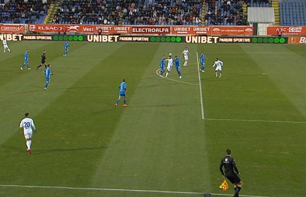 Verdictul specialistului la primul gol din Botoșani - Craiova + Diferența față de reușita anulată lui Coman cu CFR Cluj