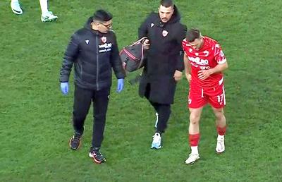 Au căzut pe capete » Patru jucători s-au „rupt” în Dinamo - Oțelul