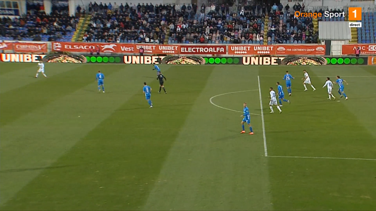 Gol controversat în Botoșani - CSU Craiova