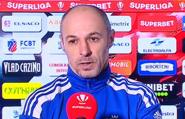 Bogdan Andone și-a schimbat discursul față de meciul cu FCSB » Ce i-a reproșat arbitrului: „Asistentul meu a oprit ceasul!”