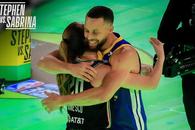 Sabrina Ionescu l-a înfruntat pe Steph Curry la All Star Game! Ce s-a întâmplat la duelul istoric