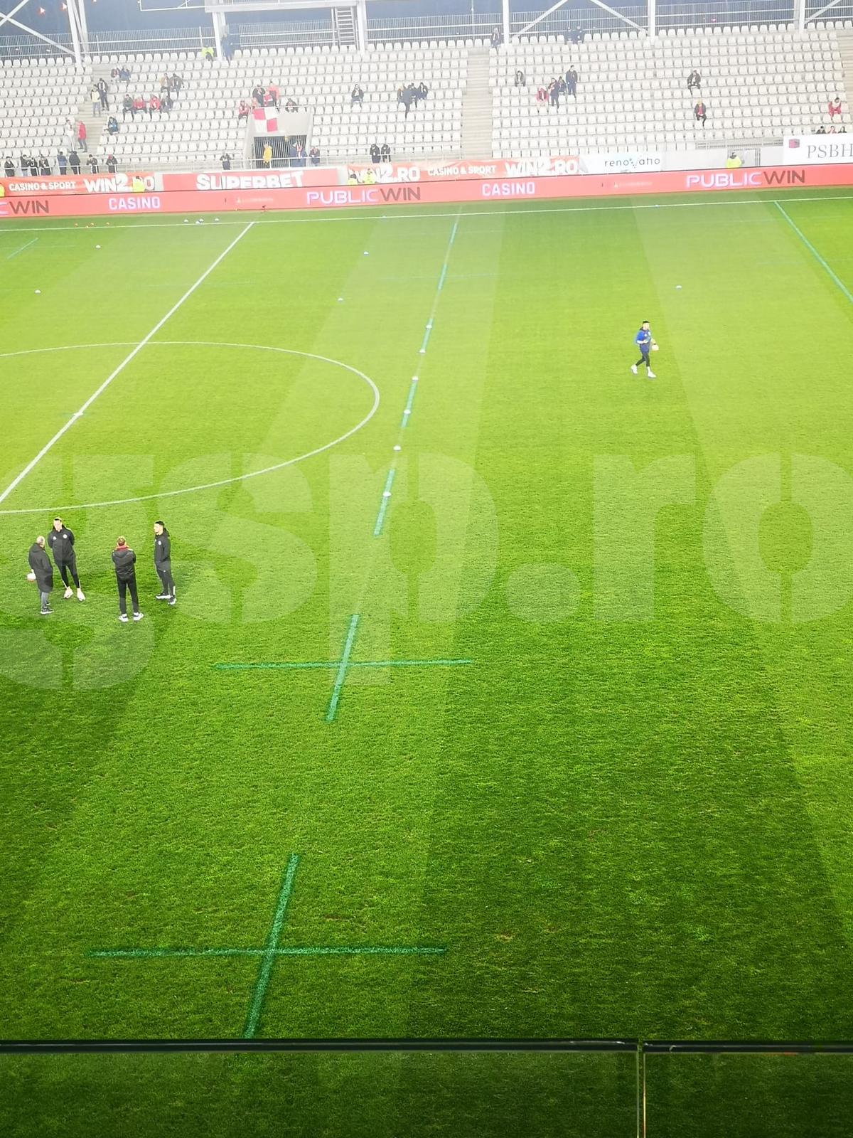 Imagini înainte de Dinamo - Oțelul