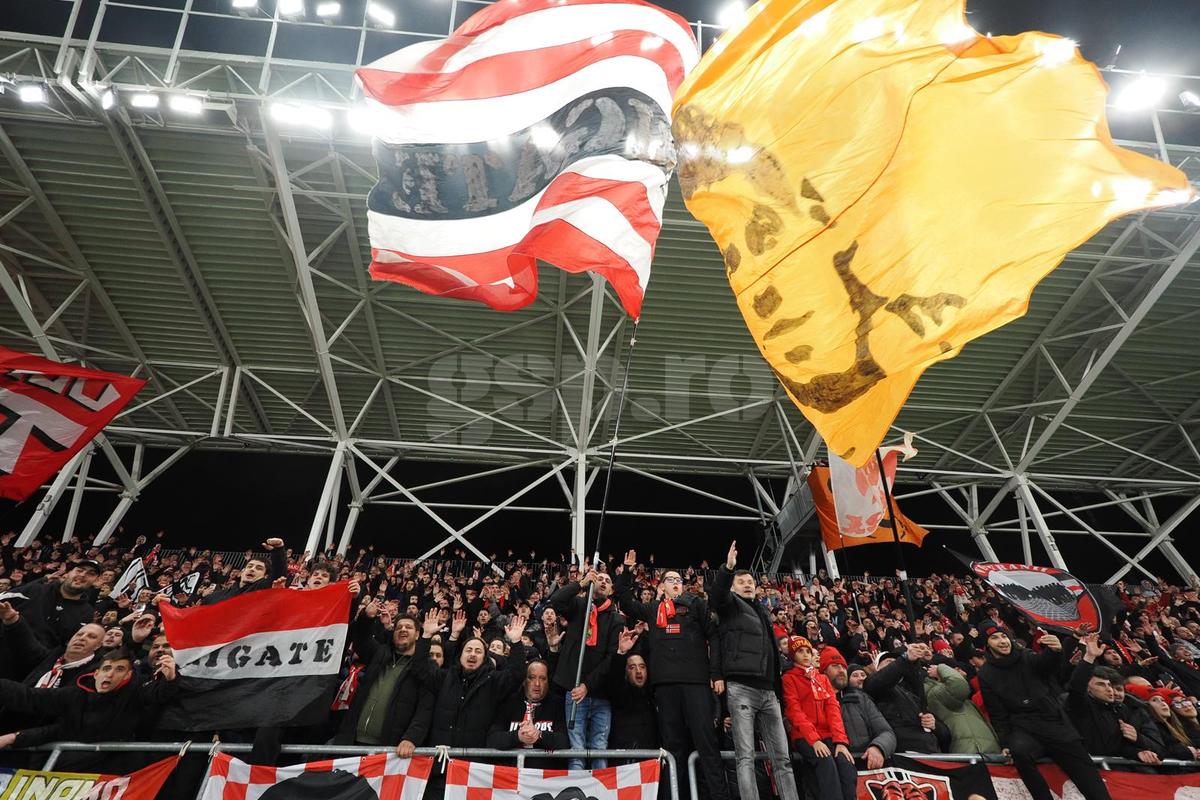 Inedit: ce s-a întâmplat pe „Arcul de Triumf” la fiecare gol al lui Dinamo cu Oțelul