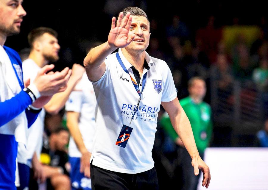 Antrenorul George Buricea, de la CSM Constanța, handbal masculin, foto: Imago Transferuri-șoc în handbalul românesc! Aduce selecționerul și jumătate din echipa vicecampioană