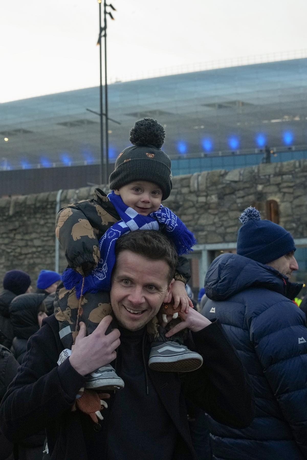 Noul stadion al echipei Everton. Foto: X