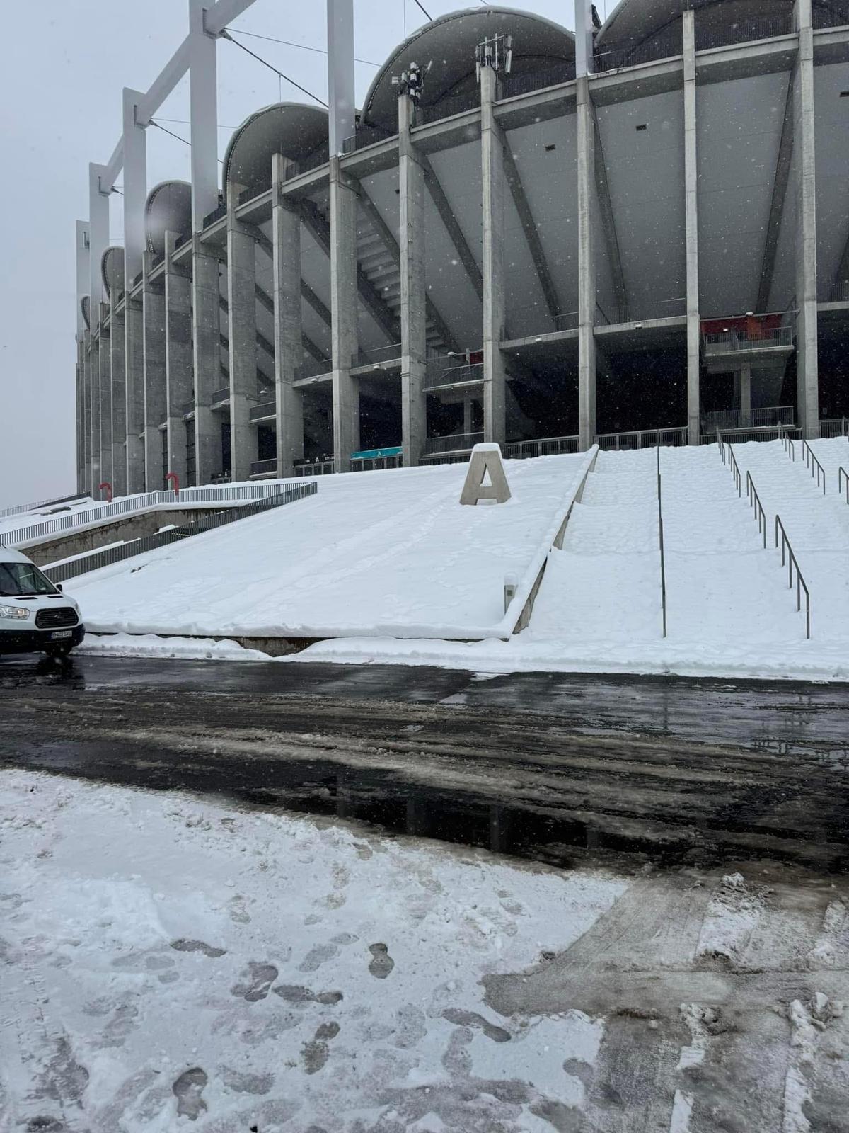 Arena Națională cu două zile înainte de FCSB - PAOK
