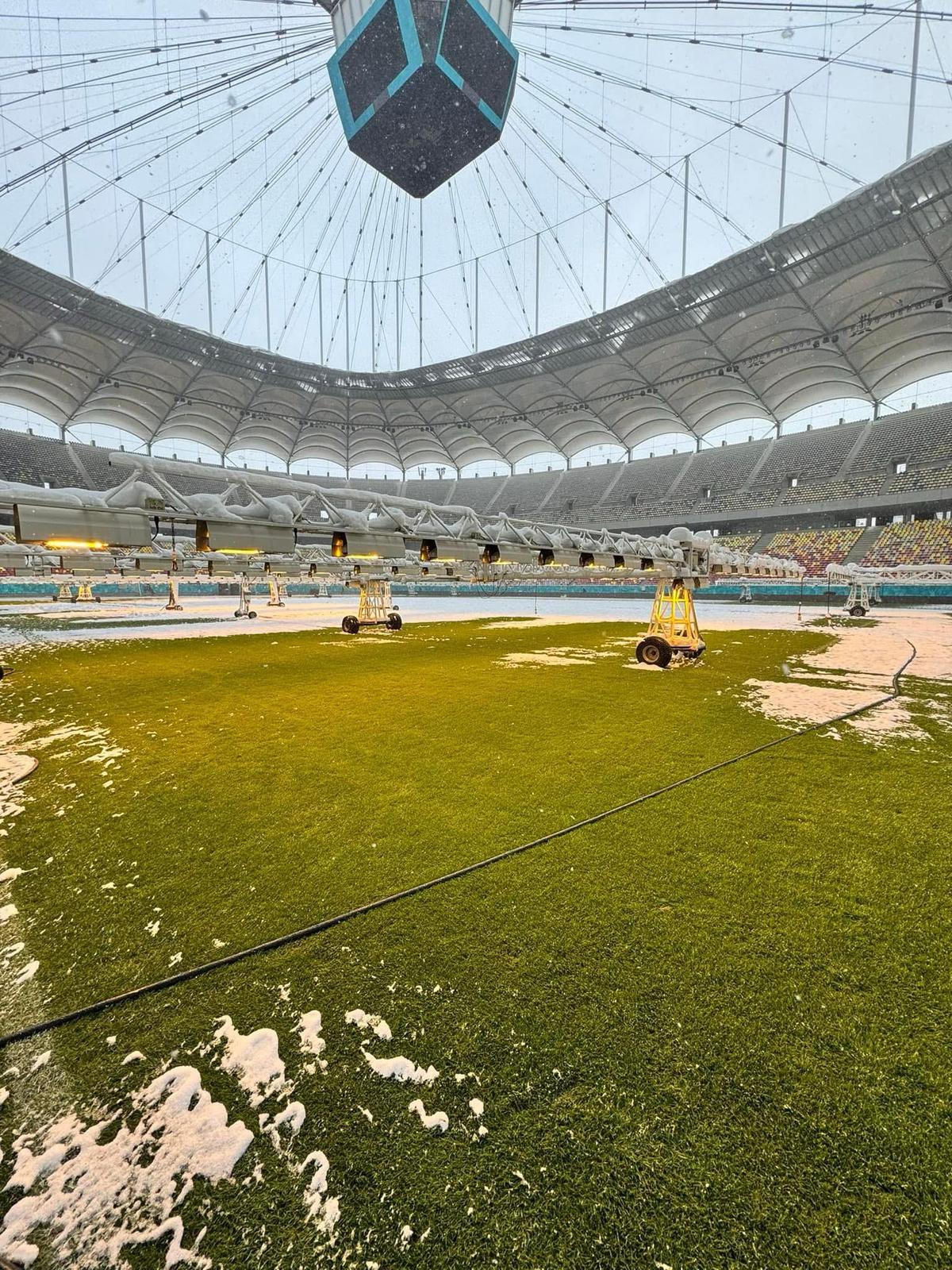 Arena Națională cu două zile înainte de FCSB - PAOK