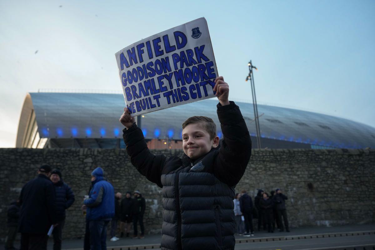 Noul stadion al echipei Everton. Foto: X