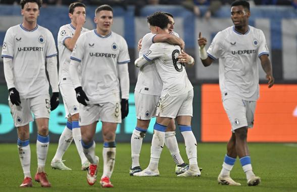 Surpriză DE PROPORȚII la Bergamo » Meci nebun între Atalanta și Club Brugge: patru goluri, unul anulat, penalty ratat și cartonaș roșu