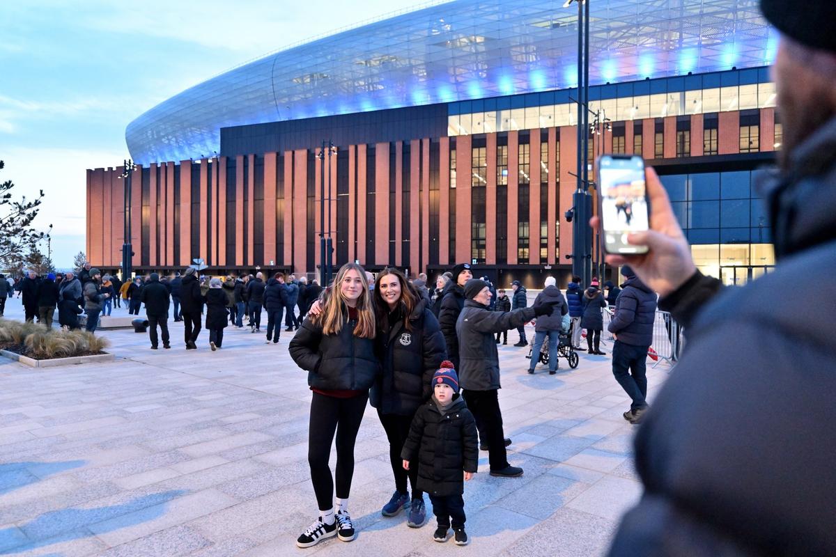 Noul stadion al echipei Everton. Foto: X