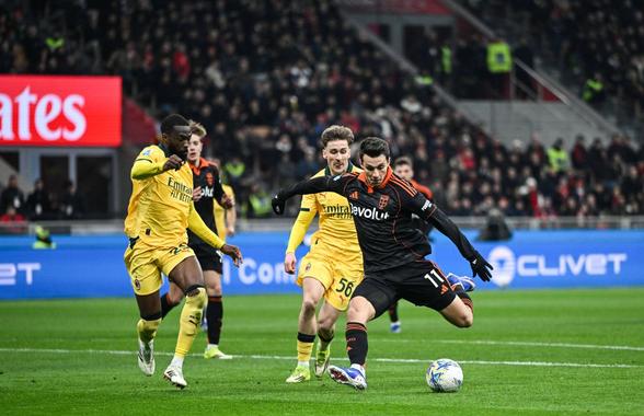 Singura veste bună pentru Cristi Chivu într-o seară de uitat » AC Milan nu a profitat de restanța din Serie A