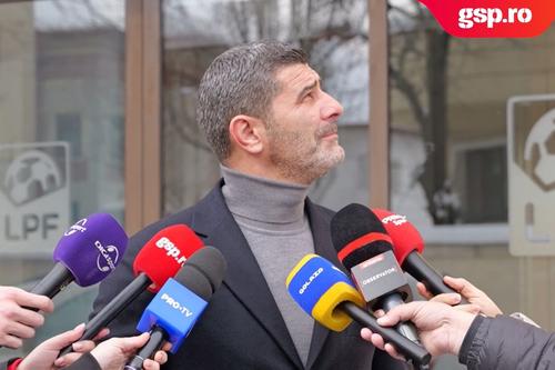 Dani Coman s-a ținut de poante la ieșirea din sediul LPF