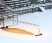 Stadionul Rapid, Giulești. Iarna a pus stăpânire pe București - 18 februarie 2026. Foto: Ionuț Iordache (GSP.RO)