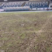 Gazonul arenei din Iași, în urma partidei de rugby România - Belgia. Foto: Ovidiu Minea (GSP)