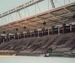 Arena Rapidului, înzăpezită pe data de 18 februarie 2026 / Foto: Facebook Rapid