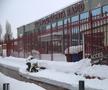 Stadionul Rapid, Giulești. Iarna a pus stăpânire pe București - 18 februarie 2026. Foto: Ionuț Iordache (GSP.RO)