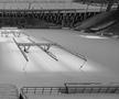 Arena Rapidului, înzăpezită pe data de 18 februarie 2026 / Foto: Facebook Rapid