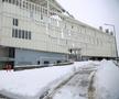 Stadionul Rapid, Giulești. Iarna a pus stăpânire pe București - 18 februarie 2026. Foto: Ionuț Iordache (GSP.RO)