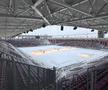 Stadionul Rapid, Giulești. Iarna a pus stăpânire pe București - 18 februarie 2026. Foto: Ionuț Iordache (GSP.RO)
