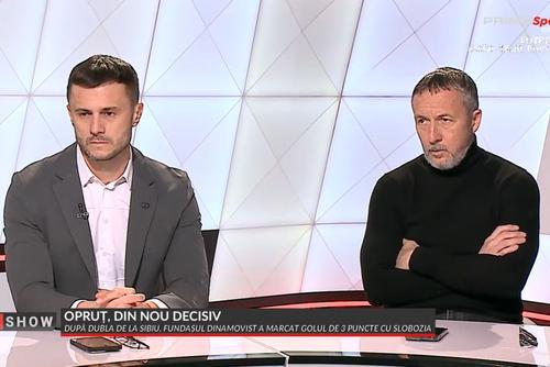 De față cu Andrei Nicolescu, Mihai Stoica le-a comparat pe Dinamo și Craiova