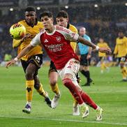 Arsenal se încurcă cu „lanterna roșie” Wolverhampton // FOTO: Getty Images