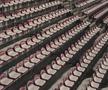Arena Rapidului, înzăpezită pe data de 18 februarie 2026 / Foto: Facebook Rapid